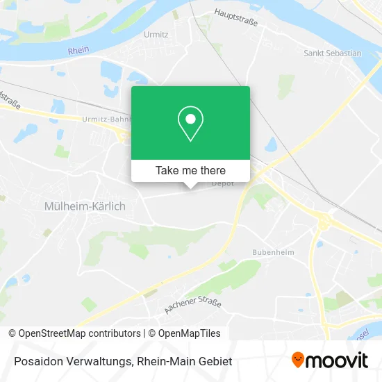 Карта Posaidon Verwaltungs