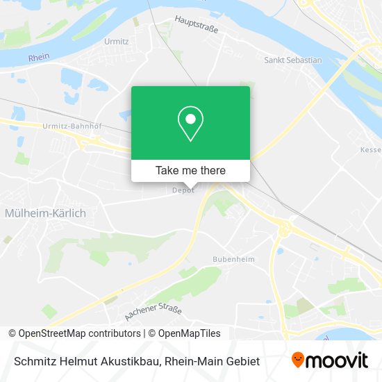 Карта Schmitz Helmut Akustikbau