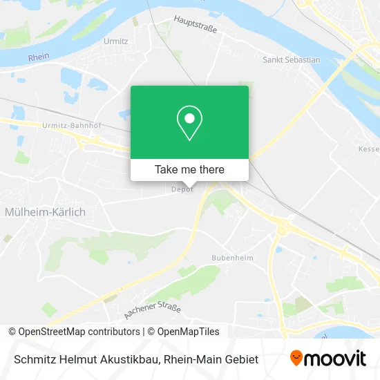 Карта Schmitz Helmut Akustikbau