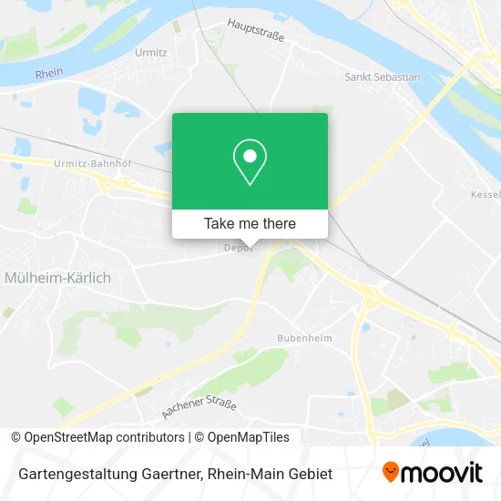 Карта Gartengestaltung Gaertner