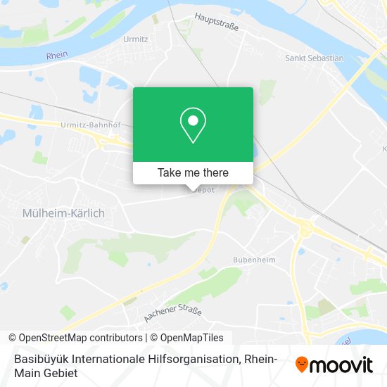 Карта Basibüyük Internationale Hilfsorganisation