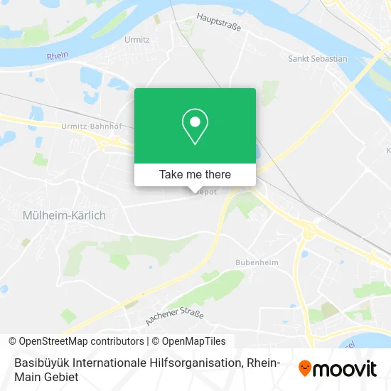 Карта Basibüyük Internationale Hilfsorganisation