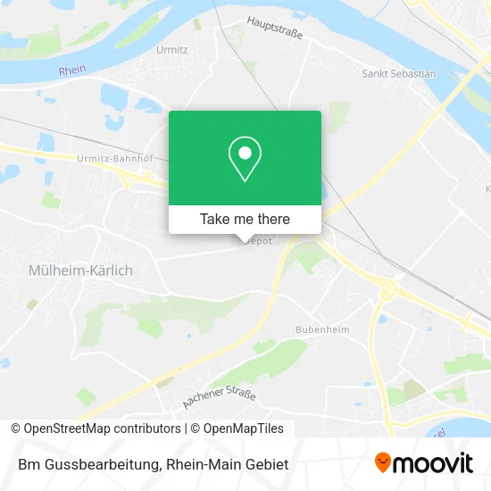 Карта Bm Gussbearbeitung
