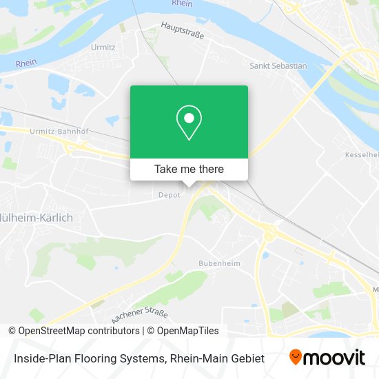 Карта Inside-Plan Flooring Systems