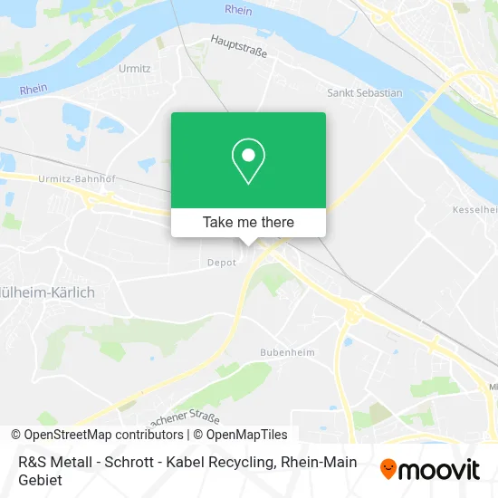 R&S Metall - Schrott - Kabel Recycling map