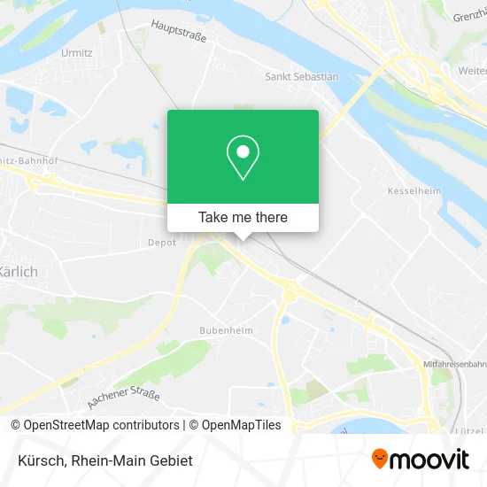 Карта Kürsch