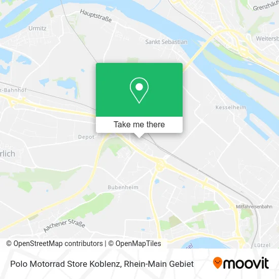 Карта Polo Motorrad Store Koblenz