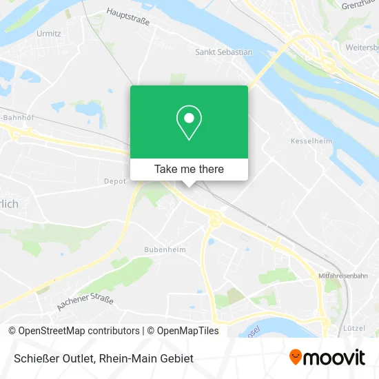 Карта Schießer Outlet