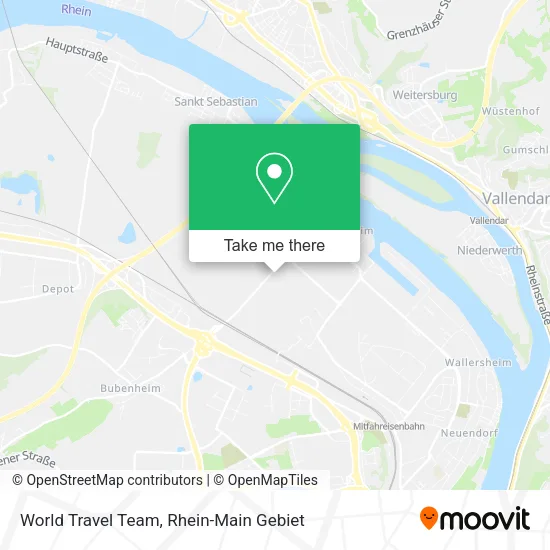 Карта World Travel Team