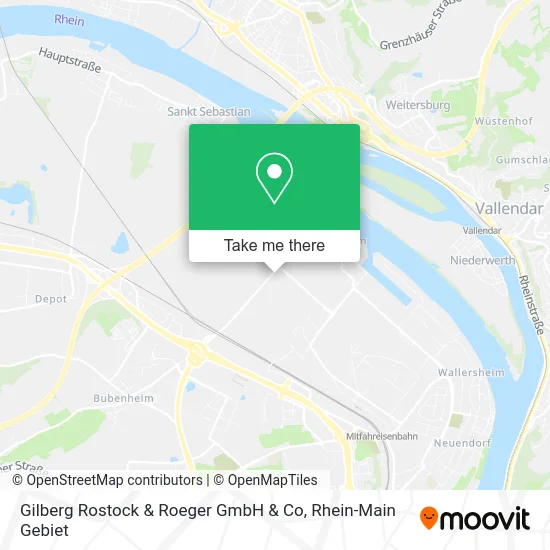 Карта Gilberg Rostock & Roeger GmbH & Co