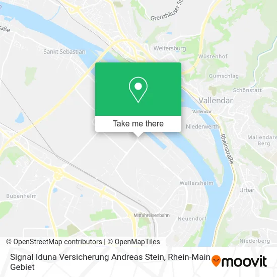 Карта Signal Iduna Versicherung Andreas Stein