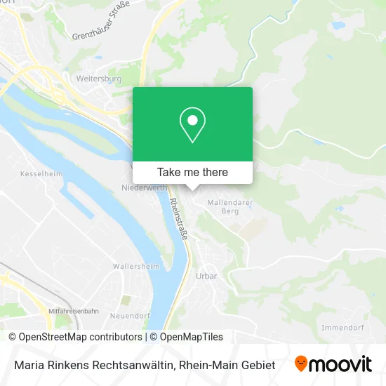 Карта Maria Rinkens Rechtsanwältin