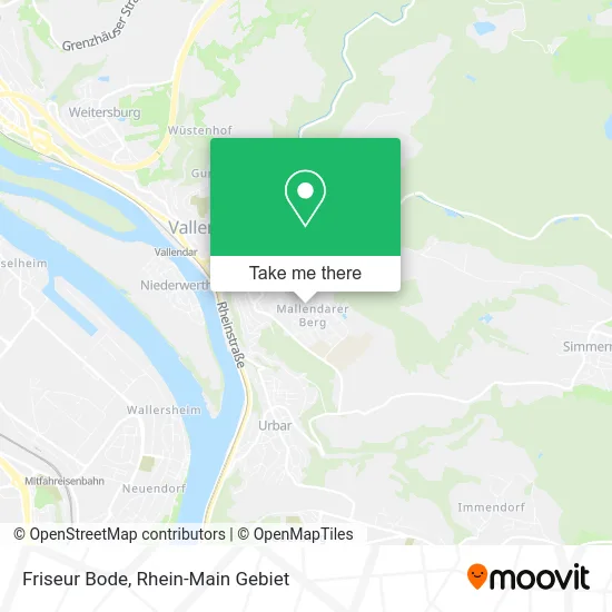 Friseur Bode map