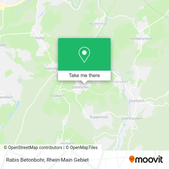 Карта Rabis Betonbohr
