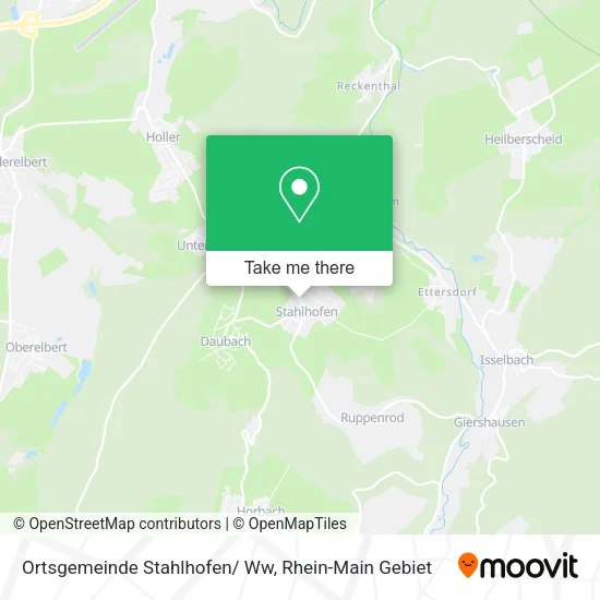 Ortsgemeinde Stahlhofen/ Ww map