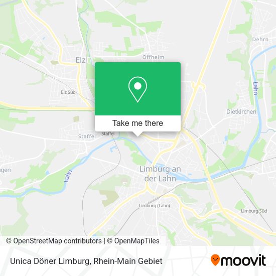 Карта Unica Döner Limburg