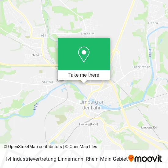 Карта Ivl Industrievertretung Linnemann