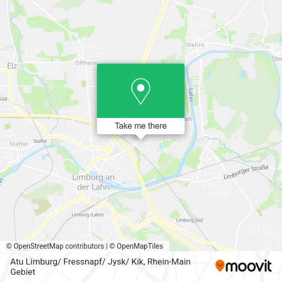 Карта Atu Limburg/ Fressnapf/ Jysk/ Kik