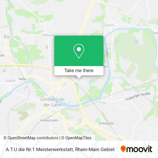 Карта A.T.U die Nr.1 Meisterwerkstatt