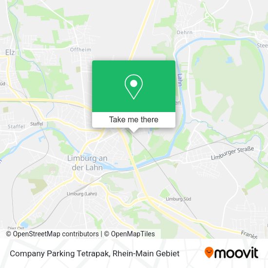 Карта Company Parking Tetrapak