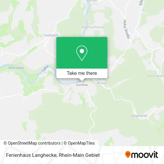 Карта Ferienhaus Langhecke