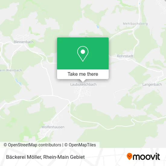 Карта Bäckerei Möller