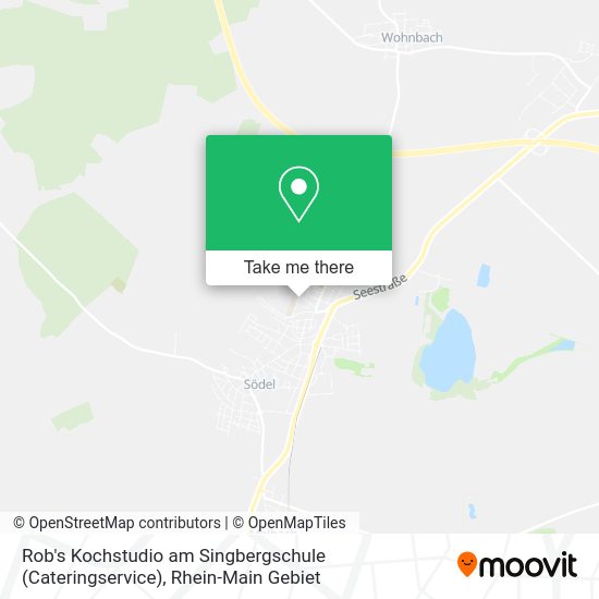 Карта Rob's Kochstudio am Singbergschule (Cateringservice)