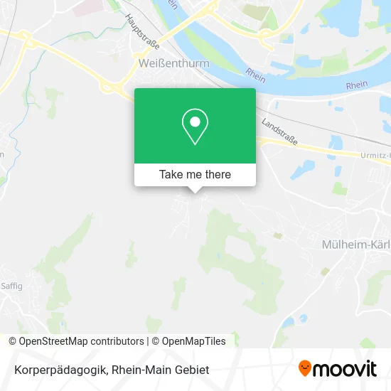 Карта Korperpädagogik