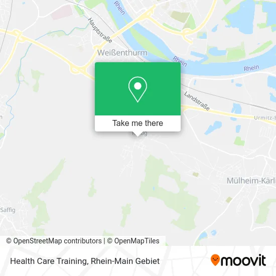 Карта Health Care Training