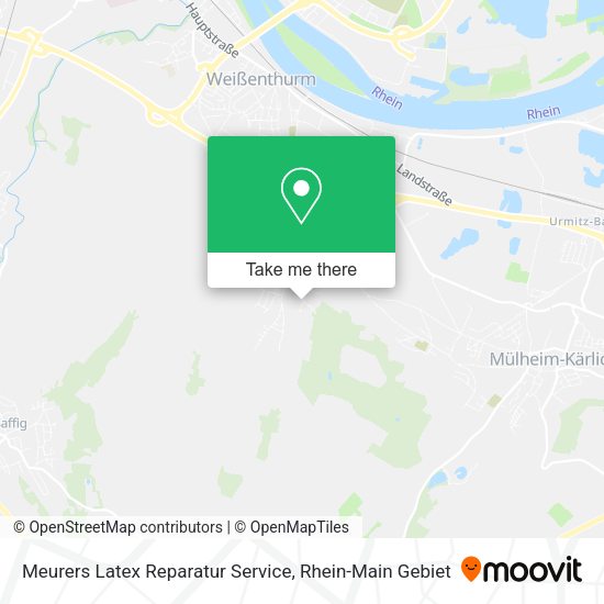 Карта Meurers Latex Reparatur Service