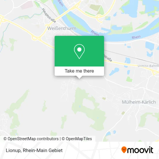 Карта Lionup