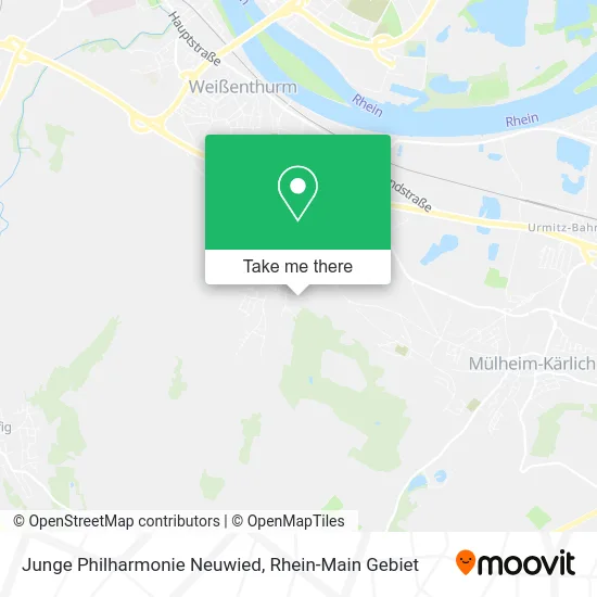 Карта Junge Philharmonie Neuwied