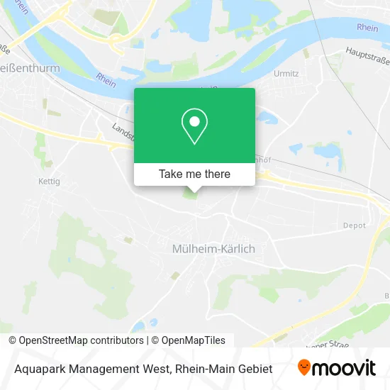 Карта Aquapark Management West