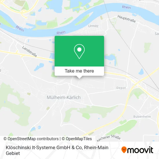 Карта Klöschinski It-Systeme GmbH & Co