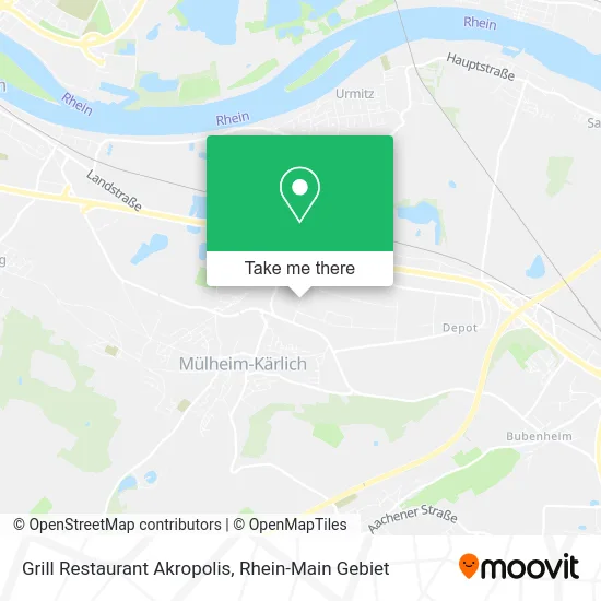 Карта Grill Restaurant Akropolis