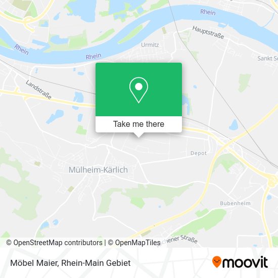 Карта Möbel Maier