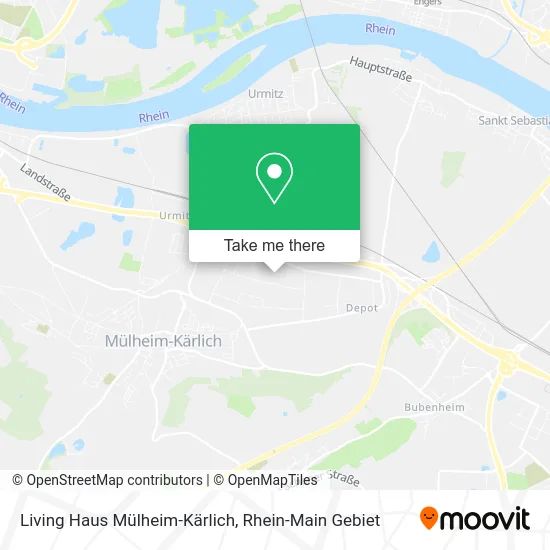 Карта Living Haus Mülheim-Kärlich