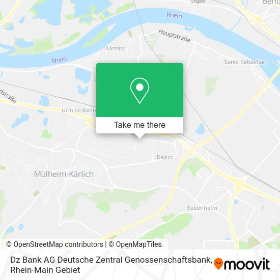 Карта Dz Bank AG Deutsche Zentral Genossenschaftsbank