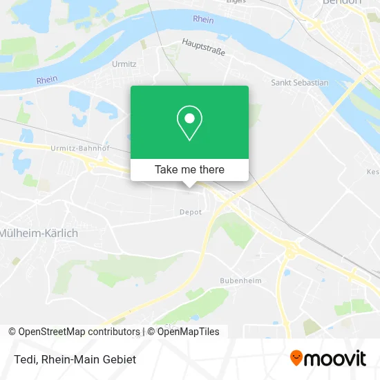 Tedi map
