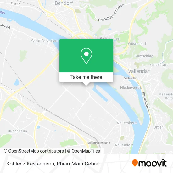 Карта Koblenz Kesselheim