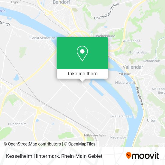 Карта Kesselheim Hintermark