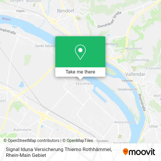 Карта Signal Iduna Versicherung Thierno Rothhämmel