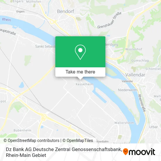 Карта Dz Bank AG Deutsche Zentral Genossenschaftsbank