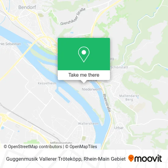 Карта Guggenmusik Vallerer Tröteköpp