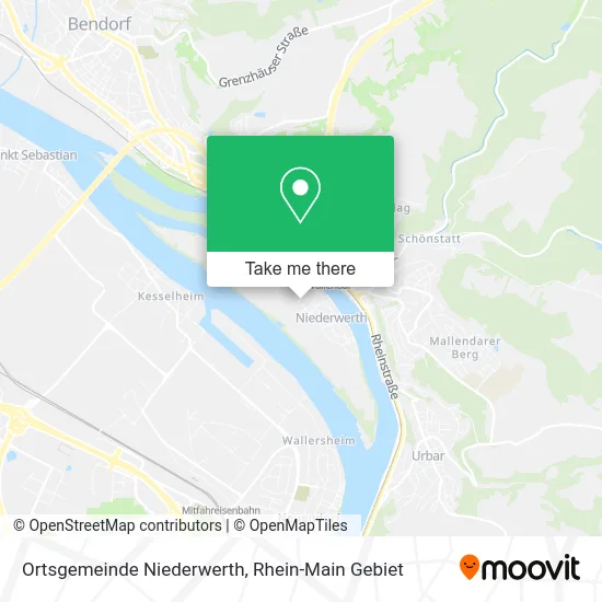 Карта Ortsgemeinde Niederwerth