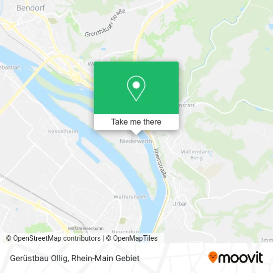 Карта Gerüstbau Ollig