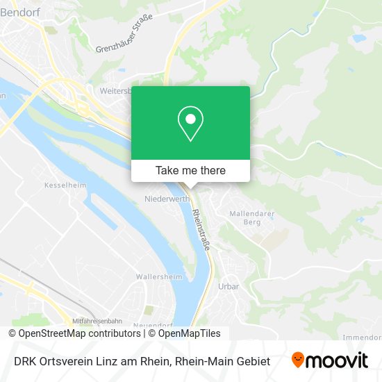 Карта DRK Ortsverein Linz am Rhein