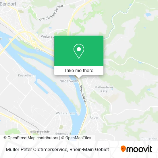 Карта Müller Peter Oldtimerservice