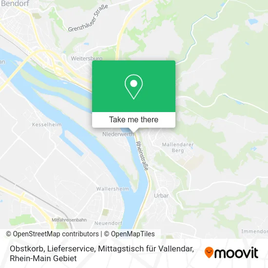 Obstkorb, Lieferservice, Mittagstisch für Vallendar map