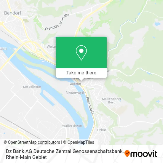 Карта Dz Bank AG Deutsche Zentral Genossenschaftsbank
